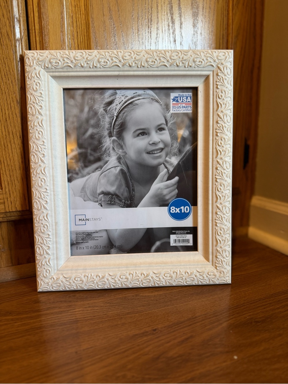 Mainstays Cream Ornate Decorative Picture Frame